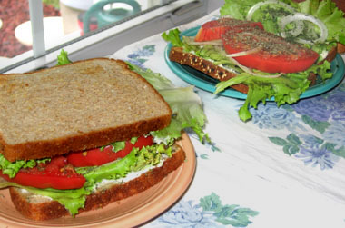 There's nothing better than a fat tomato sandwich Photo by Stibolt